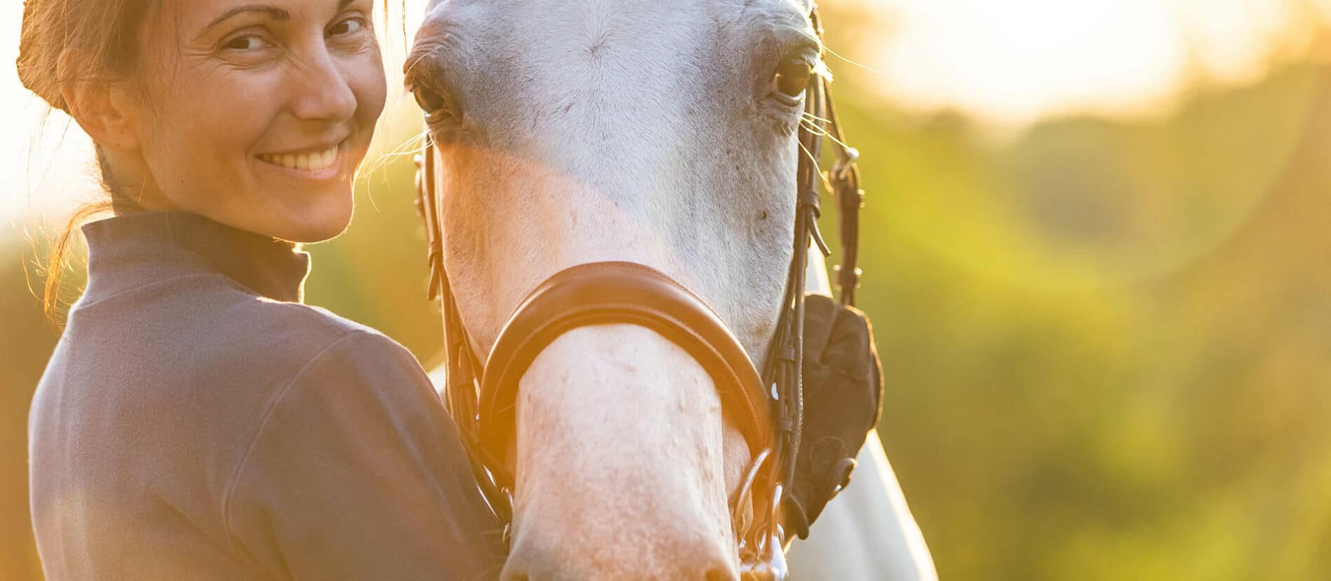 Une femme et son cheval