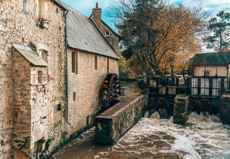 Moulin dans les rues de Bayeux