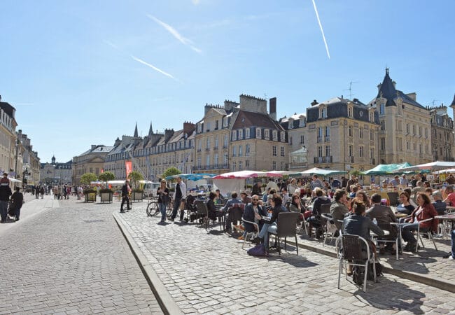 Terrasse Place Saint Sauveur Caen